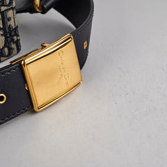 Christian Dior 30 Montainge Box Oblique Navy