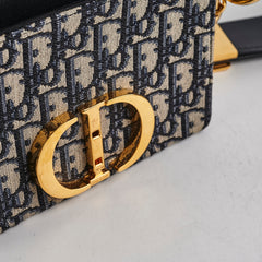 Christian Dior 30 Montainge Box Oblique Navy