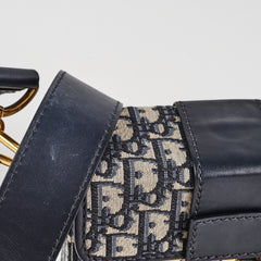 Christian Dior 30 Montainge Box Oblique Navy