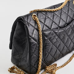 Chanel Reissue Maxi 227 Black Shoulder Bag
