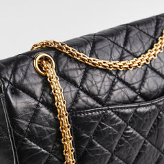 Chanel Reissue Maxi 227 Black Shoulder Bag