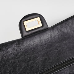 Chanel Reissue Maxi 227 Black Shoulder Bag