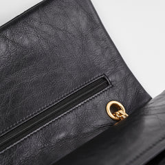 Chanel Reissue Maxi 227 Black Shoulder Bag