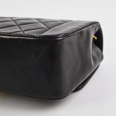 Chanel Small Vintage Diana Lambskin Black
