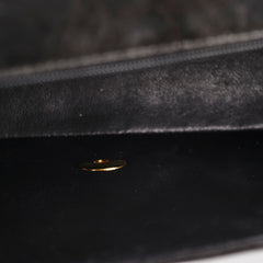 Chanel Small Vintage Diana Lambskin Black