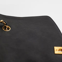 Chanel Small Vintage Diana Lambskin Black