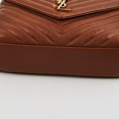 Saint Laurent Medium College Brown Bag