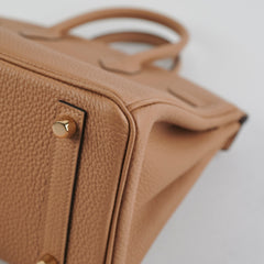 Hermes Birkin 25 Chai Togo - U Stamp