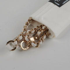 Chanel Coco Handle Small Caviar White