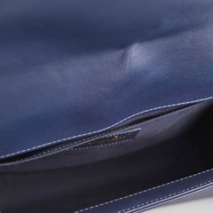 Chanel Old Medium Boy Lambskin Navy Bag