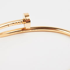 Cartier Juste Un Clou JUC Yellow Gold Size 19 Bracelet