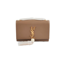 Saint Laurent Kate Tassel Taupe Small