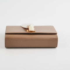 Saint Laurent Kate Tassel Taupe Small