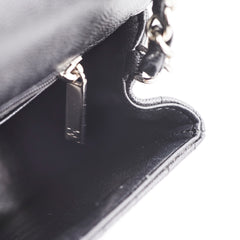 Chanel Mini Square Flap Black Caviar
