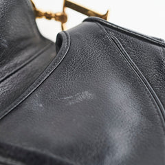 Christian Dior Vintage Shoulder Black Bag