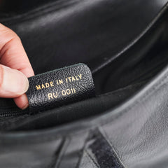 Christian Dior Vintage Shoulder Black Bag