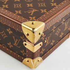 Louis Vuitton Monogram Trunk Jewellery Watch Box