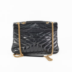 Saint Laurent Lou Lou Medium Black