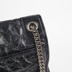 Saint Laurent Niki Large Black Vintage Leather