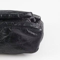 Saint Laurent Niki Large Black Vintage Leather