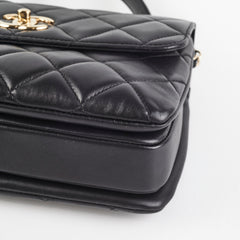 Chanel Trendy CC Small Black Lambskin