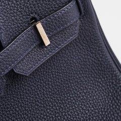 Hermes Birkin 25 Bleu Nuit Togo A Stamp