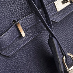 Hermes Birkin 25 Bleu Nuit Togo A Stamp