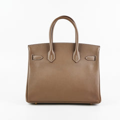 Hermes Birkin 30 Epsom Etoupe - U Stamp