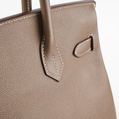 Hermes Birkin 30 Epsom Etoupe - U Stamp