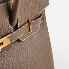 Hermes Birkin 30 Epsom Etoupe - U Stamp
