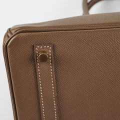 Hermes Birkin 30 Epsom Etoupe - U Stamp