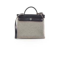 Hermes Herbag Zip 31 Retourne Black/White - Y Stamp
