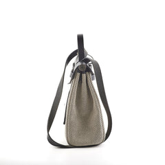 Hermes Herbag Zip 31 Retourne Black/White - Y Stamp