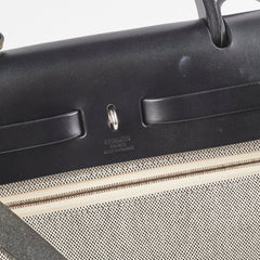 Hermes Herbag Zip 31 Retourne Black/White - Y Stamp