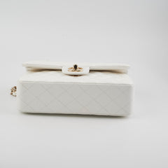Chanel Classic Flap Small Caviar White