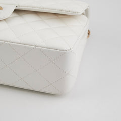 Chanel Classic Flap Small Caviar White