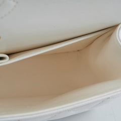 Chanel Classic Flap Small Caviar White