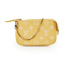 Louis Vuitton Mini Pochette Yellow