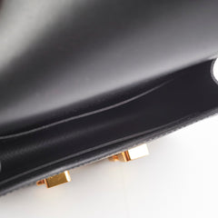 Hermes Constance Slim Epsom Black