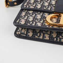 Christian Dior 30 Montaigne Navy Oblique