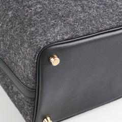 Hermes Picotin 18 Wool Feutre Swift Graphite - U Stamp (2022)