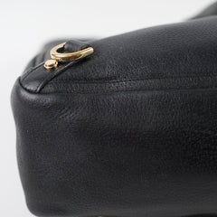 Gucci Leather Abbey Tote Black