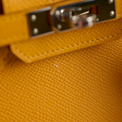 Hermes Birkin 25 PHW Moutarde Epsom P Square