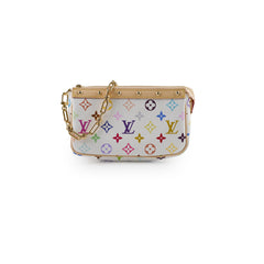 Louis Vuitton Takashi Murakami Pochette Accessories Multicolor white 2025