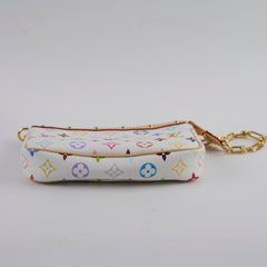 Louis Vuitton Takashi Murakami Pochette Accessories Multicolor white 2025 Apr