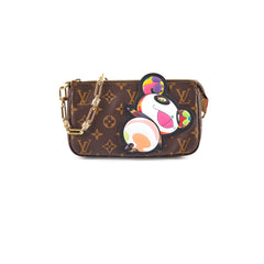 Louis Vuitton x Takashi Murakami Superflat Panda Pochette Accessories Monogram 2025