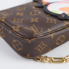 Louis Vuitton x Takashi Murakami Superflat Panda Pochette Accessories Monogram 2025