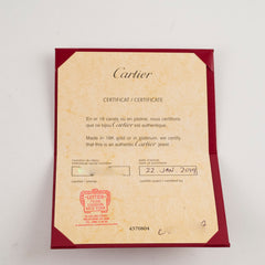 Cartier Logo Necklace Rose Gold