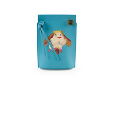 Loewe Dice Pocket Howl's Moving Castle Heen Crossbody Bag Blue