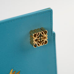 Loewe Dice Pocket Howl's Moving Castle Heen Crossbody Bag Blue